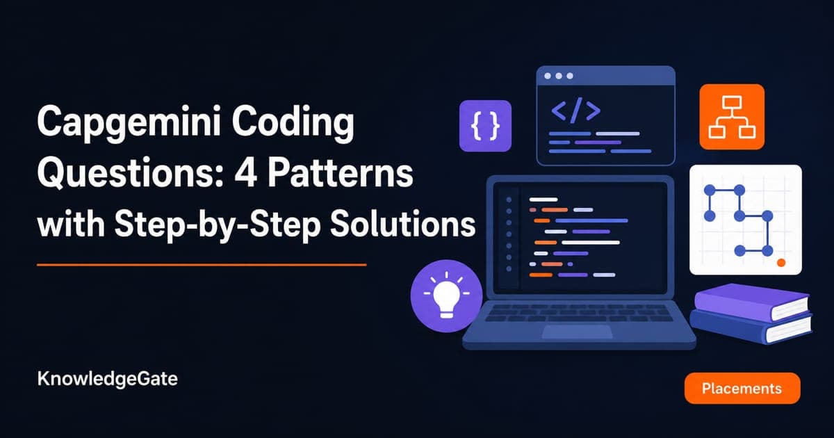 Capgemini Coding Questions - Knowledge Gate AI