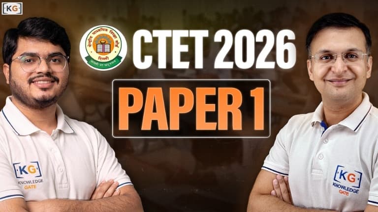 CTET Paper 1 2026