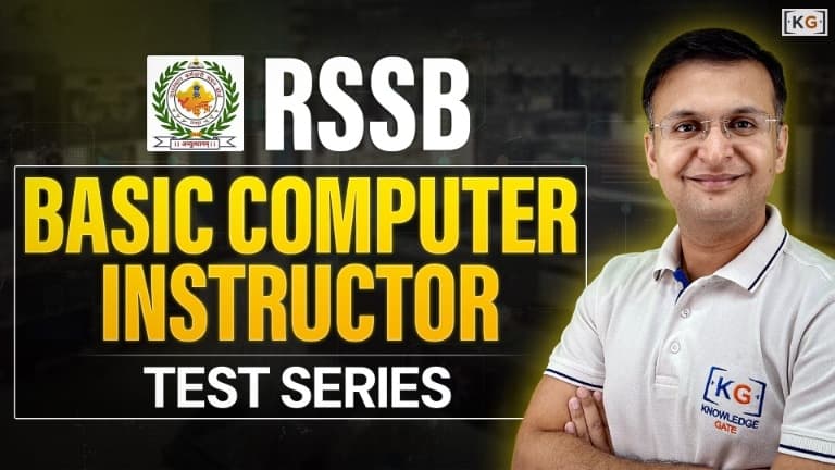 RSSB (Basic Computer Instructor) Test Series 