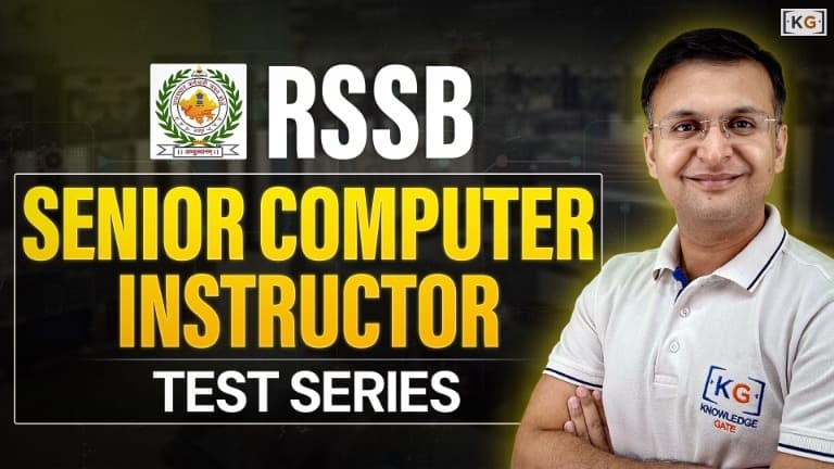 RSSB (Senior Computer Instructor) Test Series 