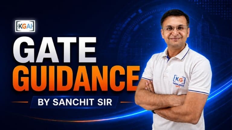 GATE Guidance by Sanchit Sir