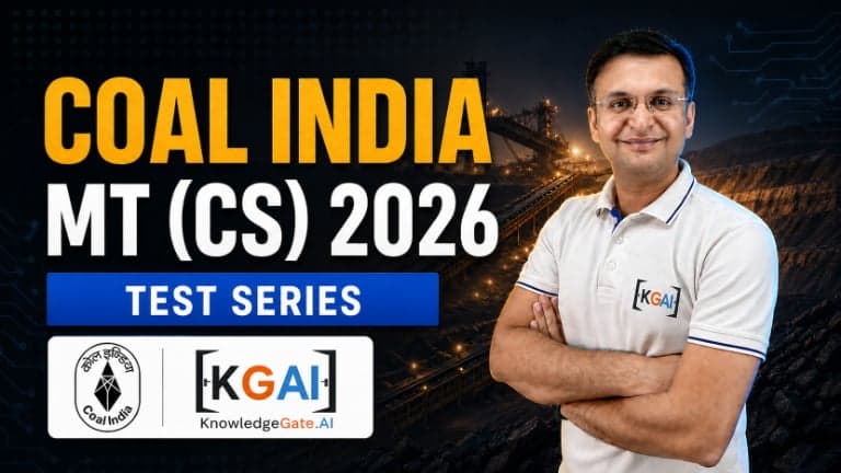 Coal India Management Trainee (CS) Recruitment Test Series