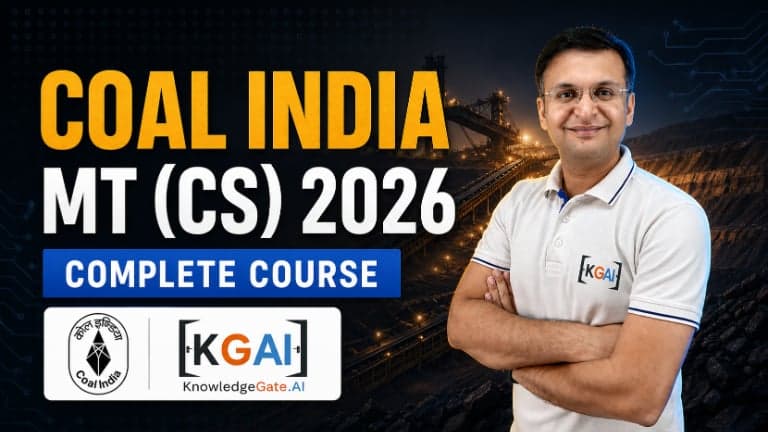 Coal India Management Trainee (CS) Recruitment 2026