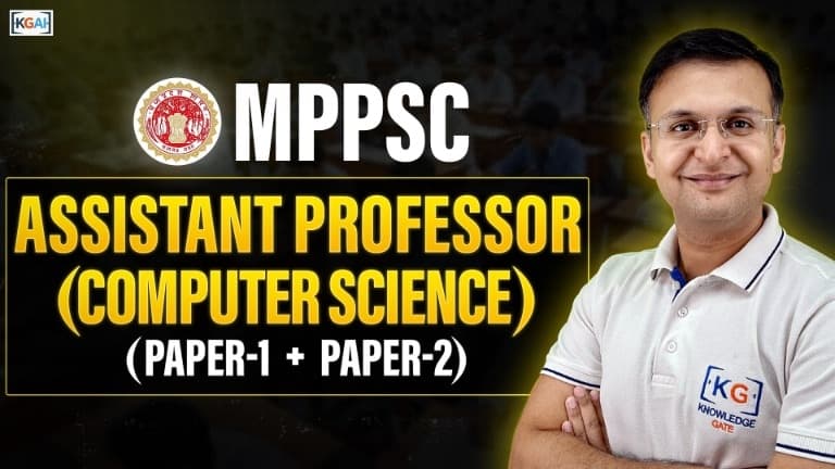 MPPSC Assistant Professor Computer Science 2026 (Paper 1 + Paper 2)
