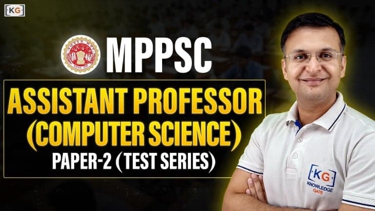 MPPSC Assistant Professor (CS) 2026 Paper-2 Test Series