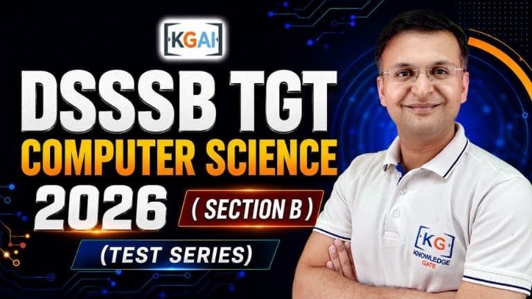 DSSSB TGT Section B (CS) 2026 Test Series