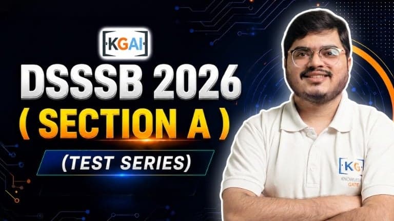 DSSSB Section A 2026 Test Series