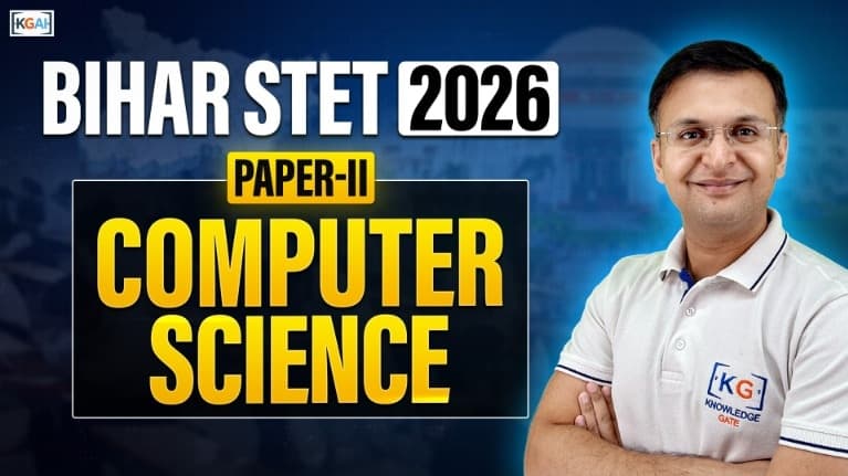 Bihar STET 2026 Paper II Computer Science