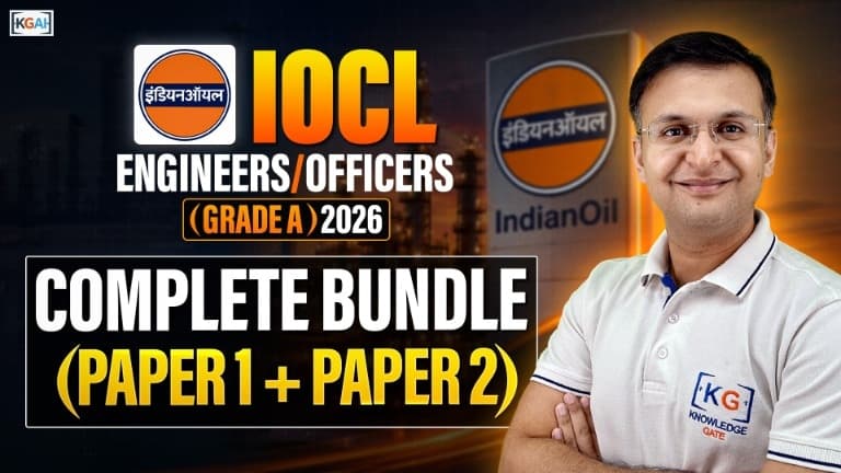IOCL Engineers/Officers (Grade A) 2026 Complete Bundle – Paper 1 + Paper 2