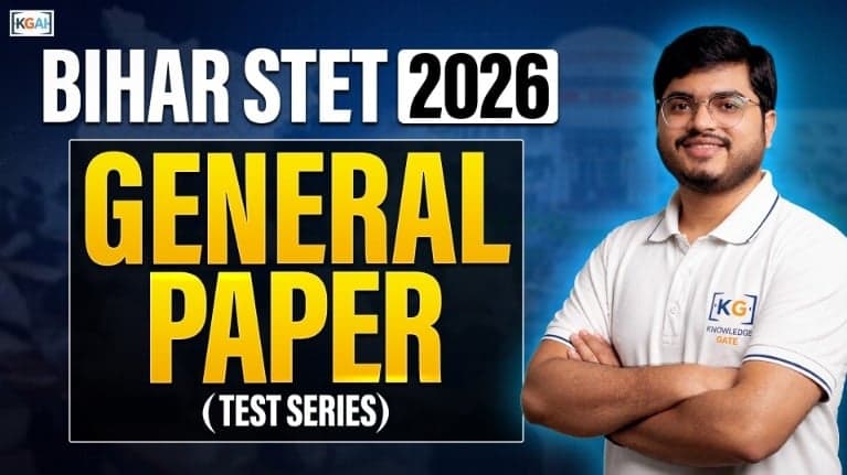 Bihar STET 2026 General Paper Test Series course cover