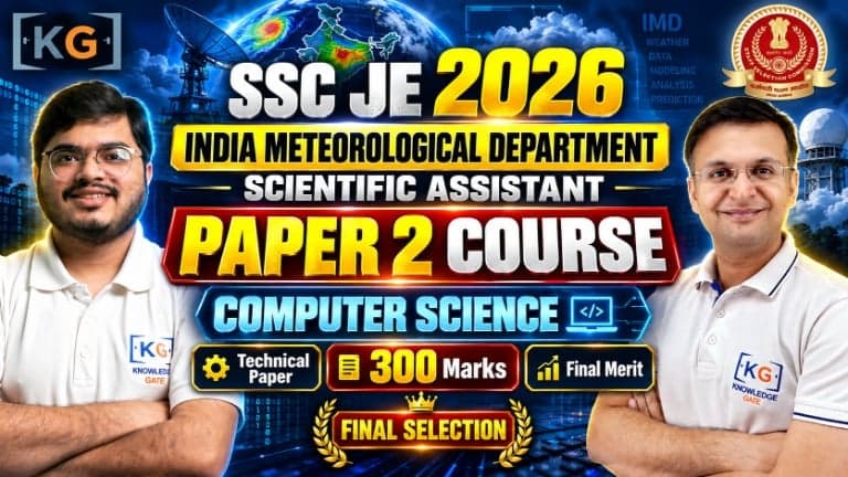 SSC JE 2026 IMD Scientific Assistant Paper 2 | Computer Science ...