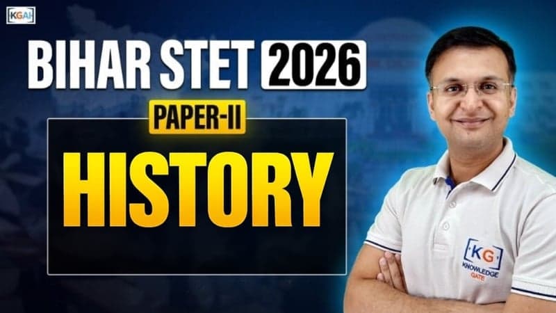 Bihar STET 2026 Paper II History