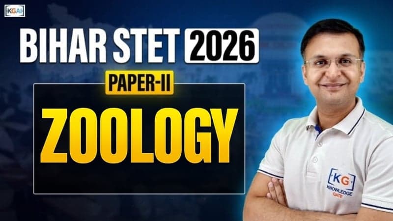 Bihar STET 2026 Paper II Zoology