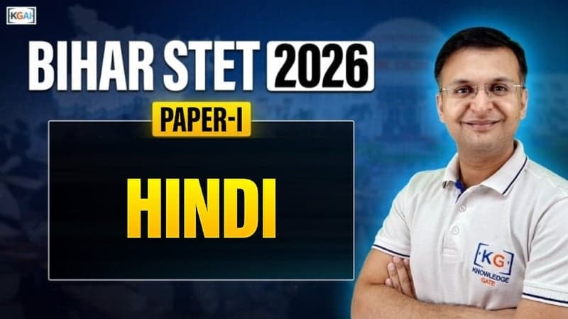 Bihar STET 2026 Paper I Hindi