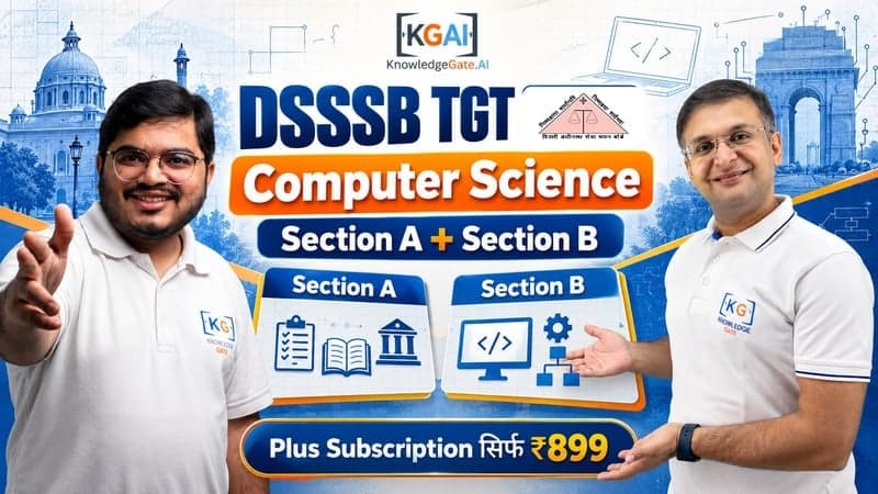 DSSSB TGT Computer Science 2026 — Section A + B Complete Course ...