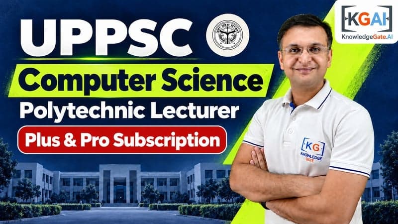 UPPSC Polytechnic Lecturer (Computer Science) Course course cover