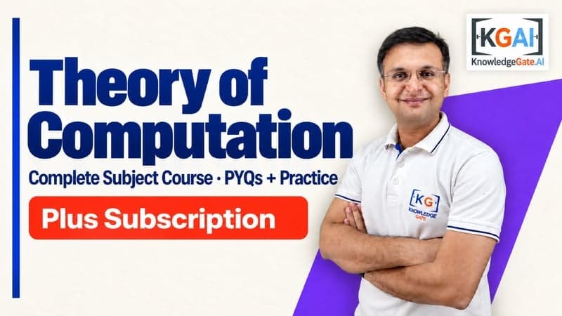 Theory Of Computation / Automata Theory course cover