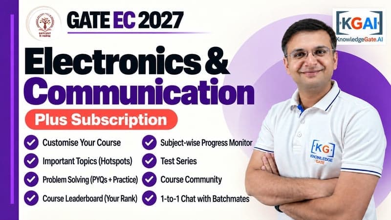 GATE 2027 Electronics and Communication Engineering (EC) Complete Course course cover