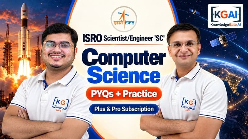 ISRO Scientist/Engineer 'SC' course cover