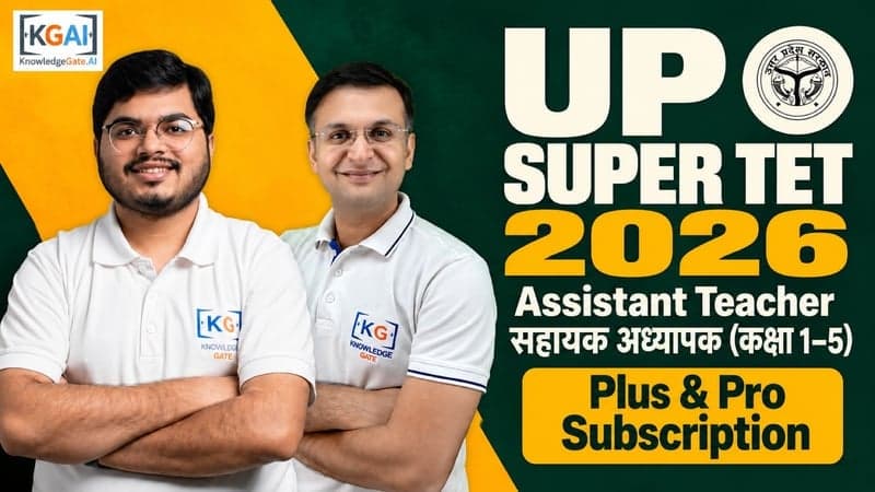 UP Super TET 2026 — सहायक अध्यापक (कक्षा 1–5) course cover