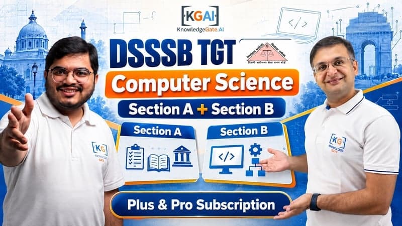 DSSSB TGT Computer Science 2026 — Section A + B Complete Course ...