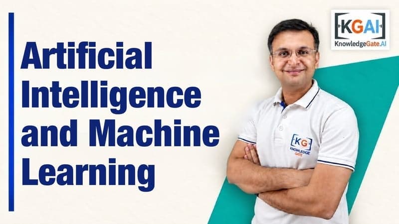 Artificial Intelligence & Machine Learning course cover
