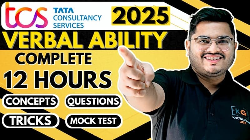 TCS Verbal Ability