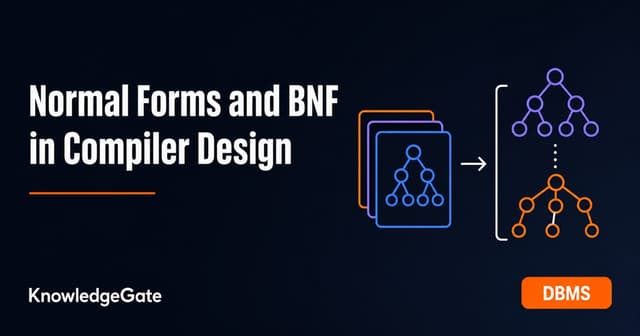 1 Normalization Form Normal Forms and BNF: Worked CNF and GNF Conversions - Knowledge Gate AI
