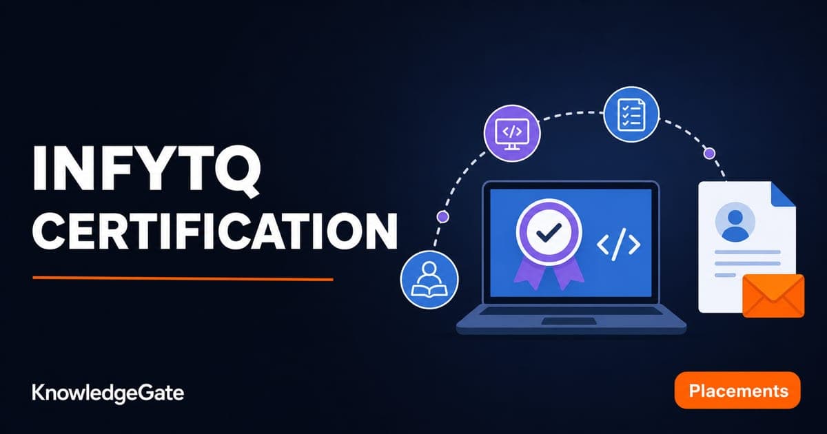 InfyTQ Certification: Rounds, Syllabus, Path to Infosys - Knowledge Gate AI